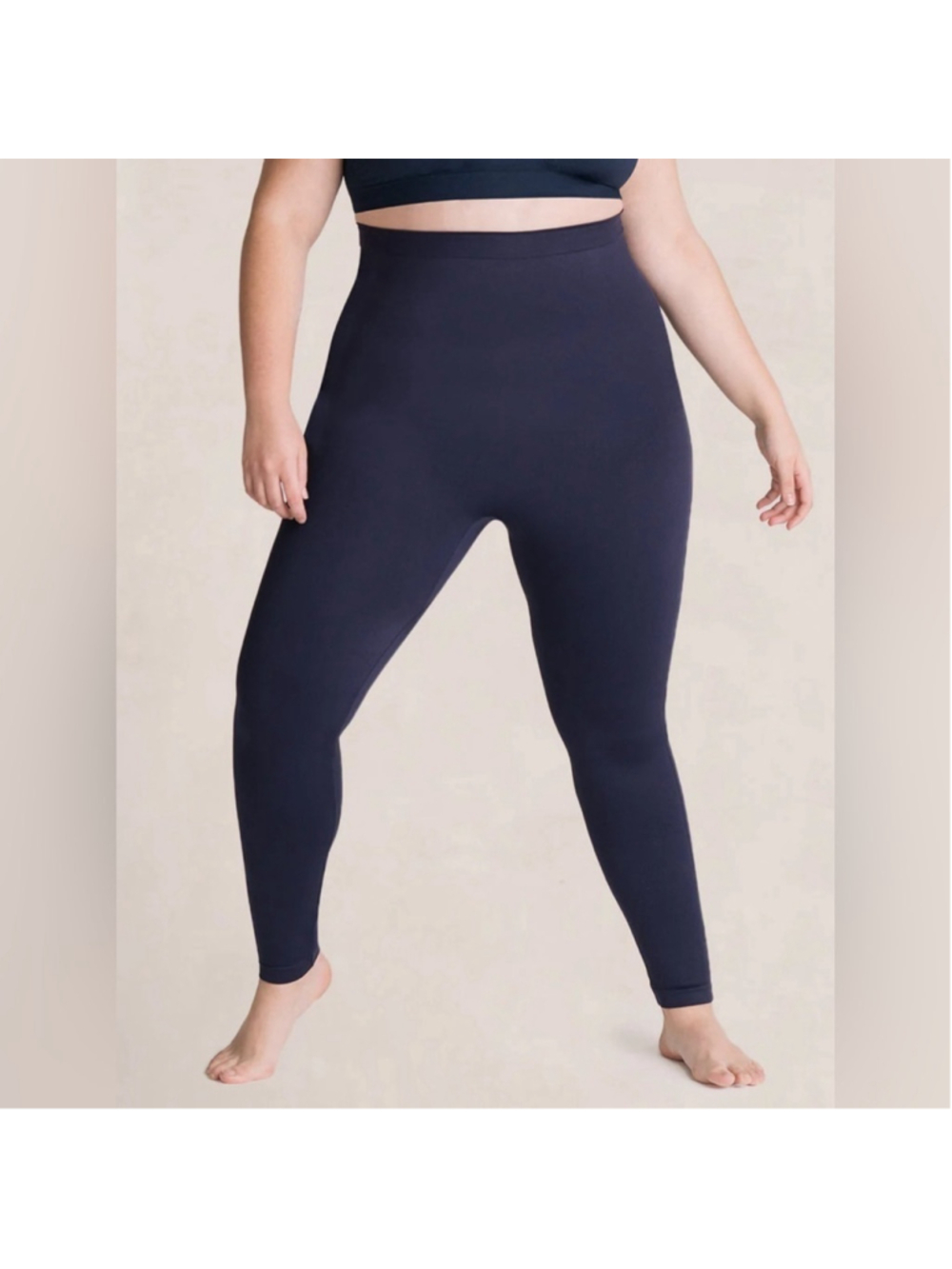 shapermint essentials navy high waist shaping leggings Nwt 3X